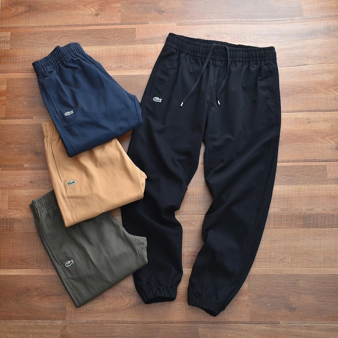 Cuffed Embroidered Joggers