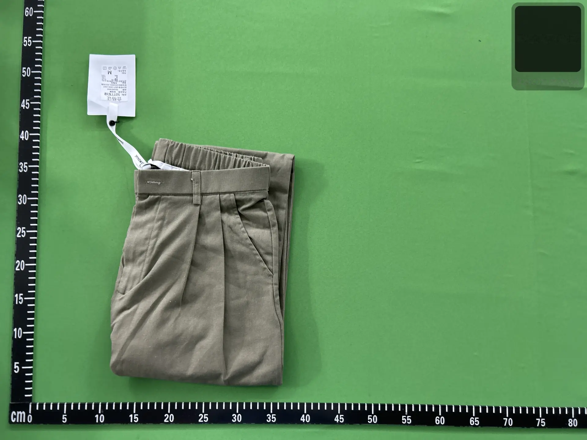 Pleated Wide-Leg Trousers -3