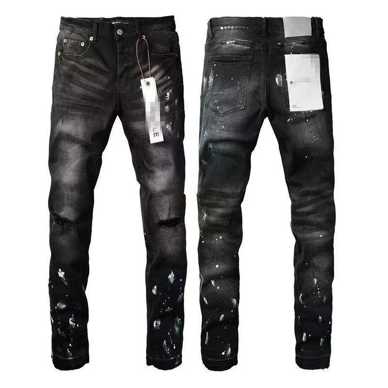 Distressed Slim Jeans Collecti
