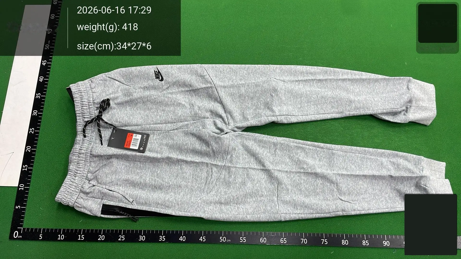 Panelled Cuffed Joggers - 4496 -2