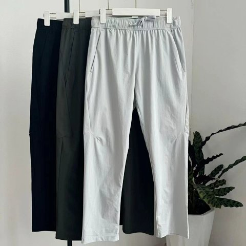 Straight-Leg Drawstring Pants -7