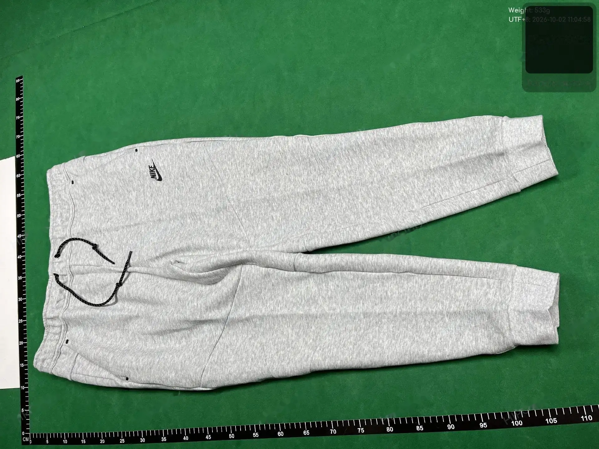 Gray Full-Zip Hoodie Set -2