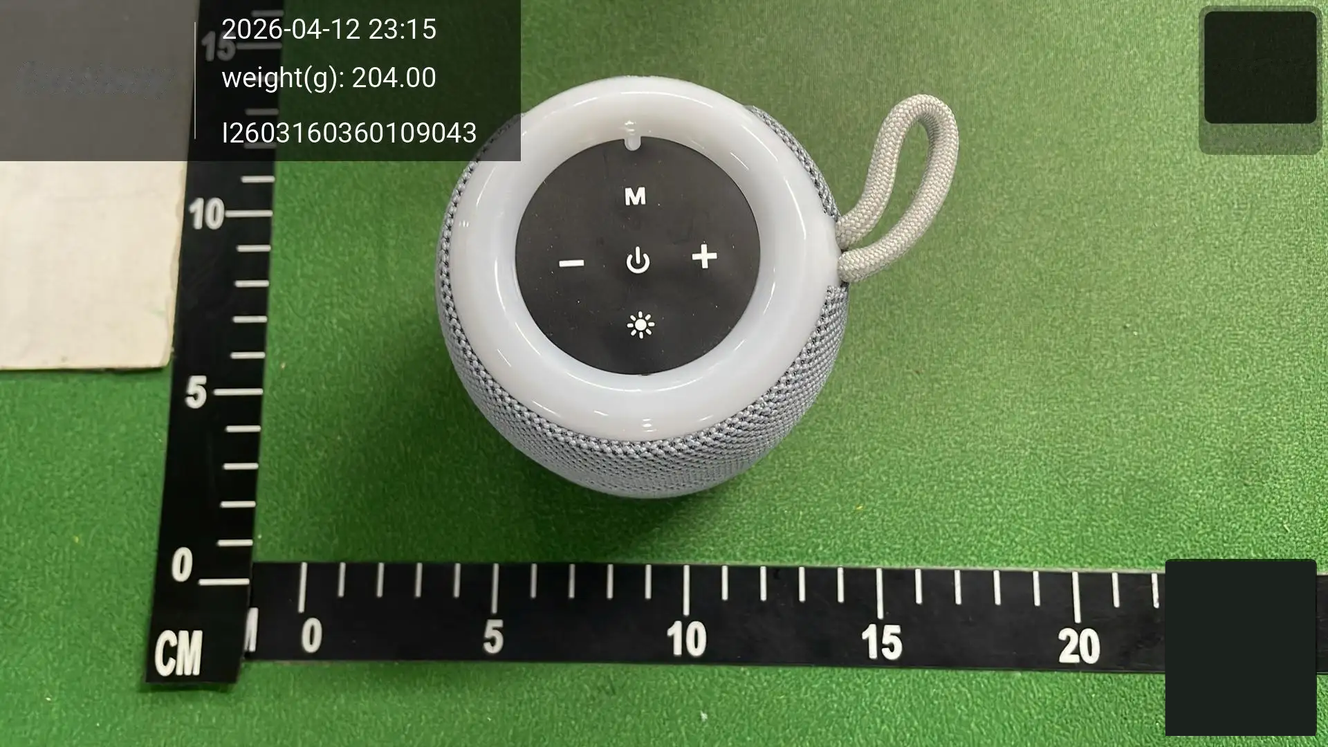 Mini Portable Light-Up Speaker - SH -2