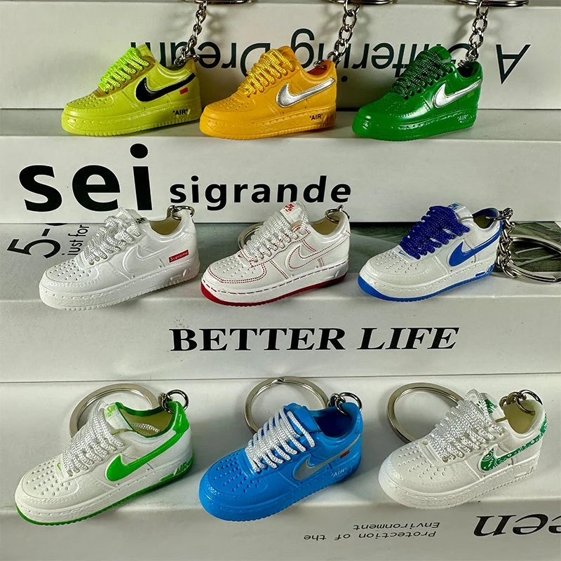 Mini Sneaker Keychain - AF1