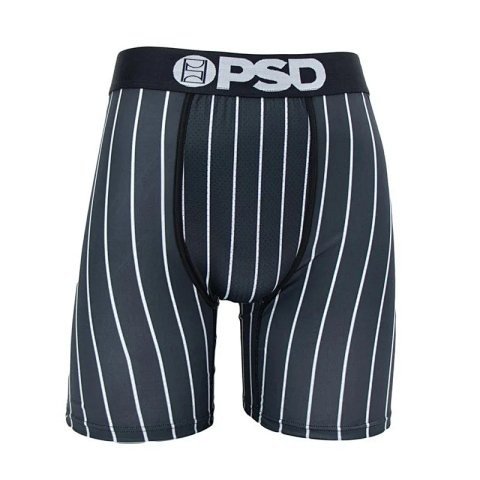 Pinstripe Long-Leg Boxer Brief