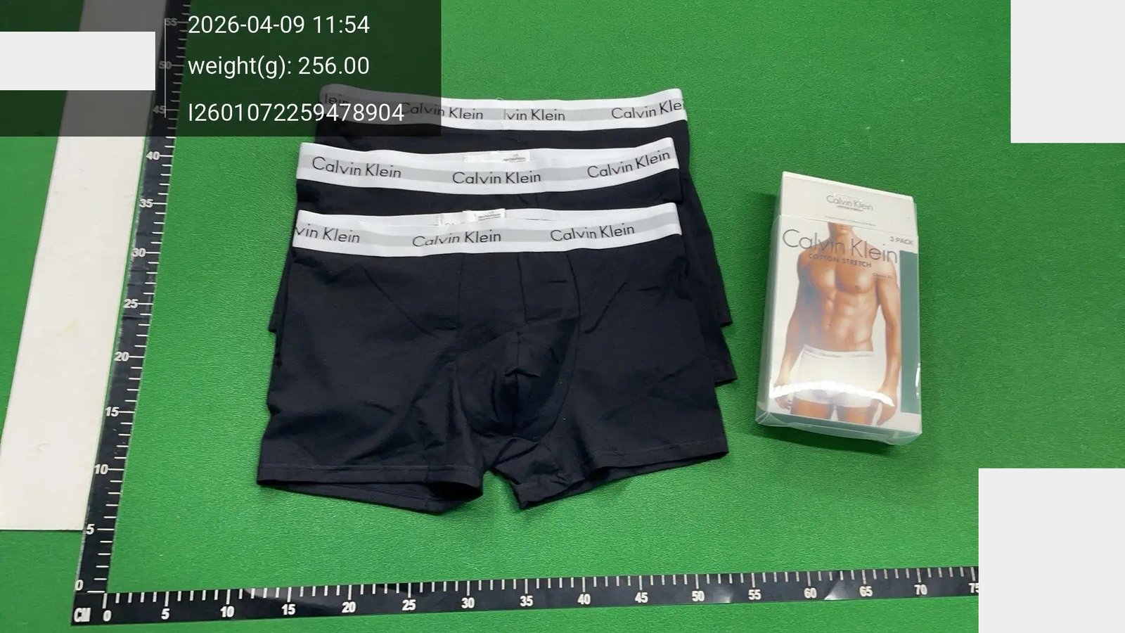 White-Waistband Boxer Briefs Gift Set -4