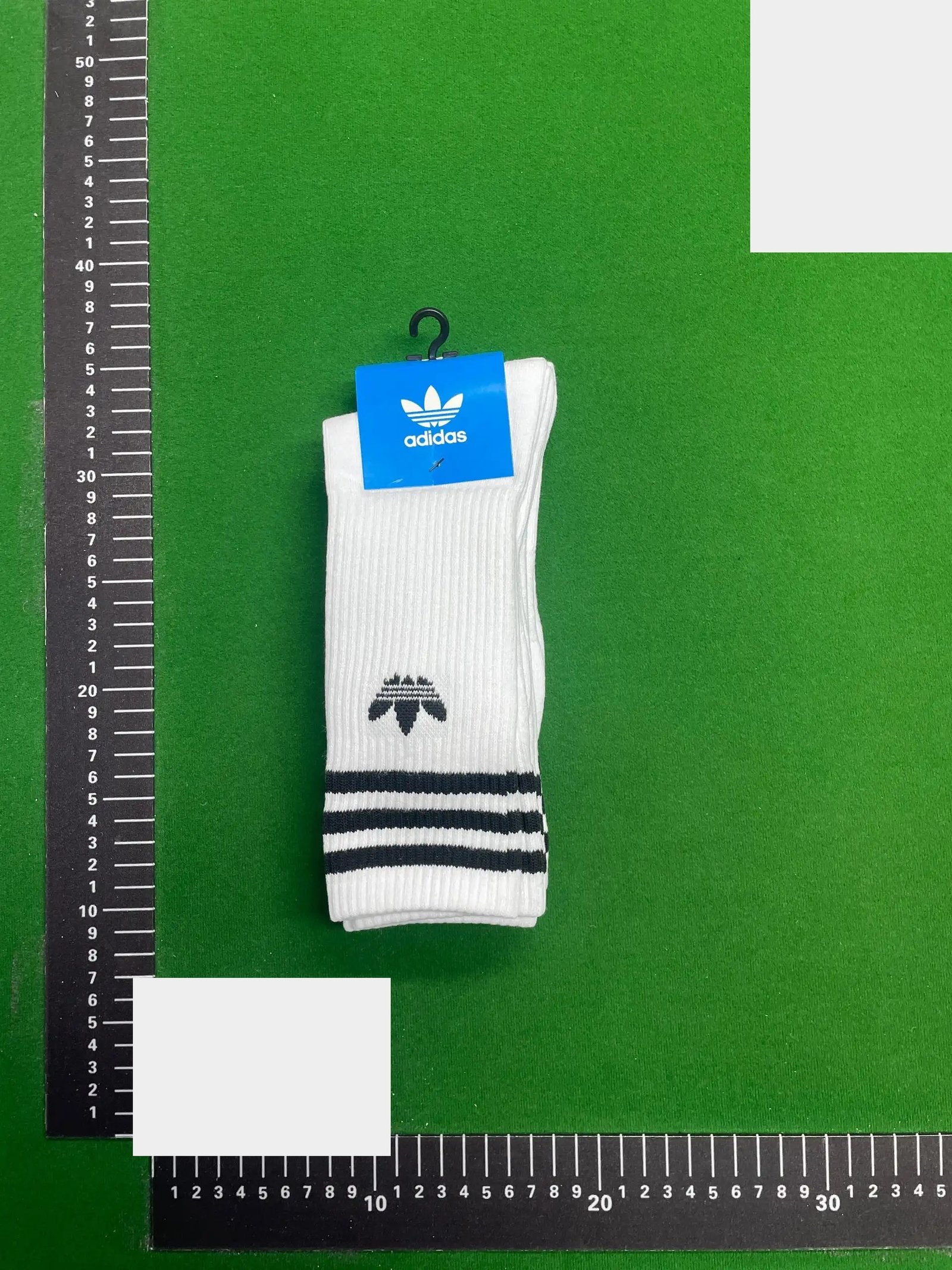 Three-Stripe Crew Socks -4