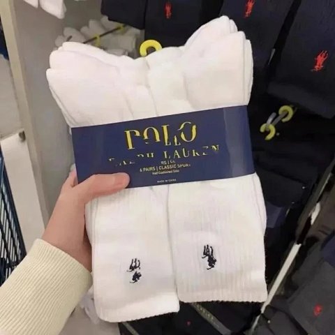 Six-Pair Crew Sock Pack