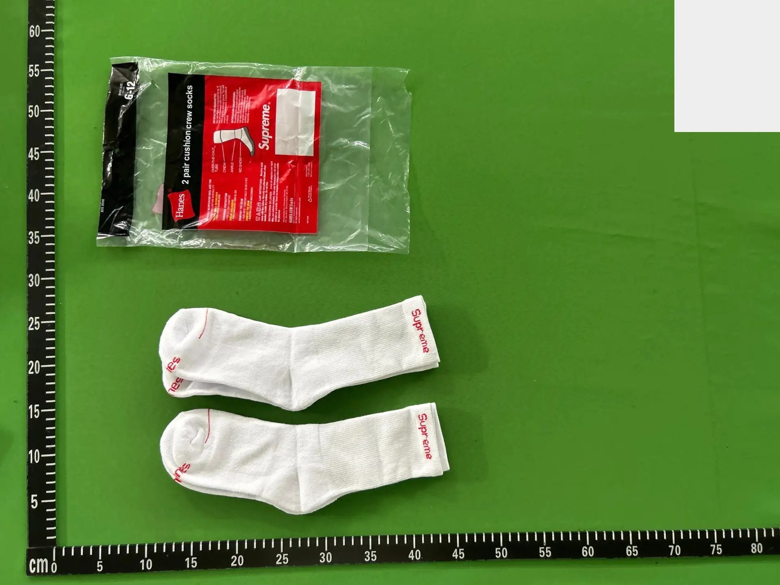 Lettered Crew Socks -4
