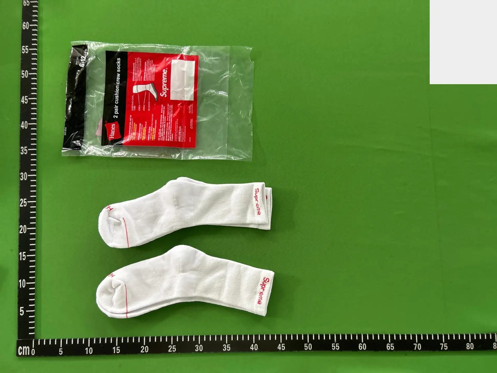 Lettered Crew Socks -3