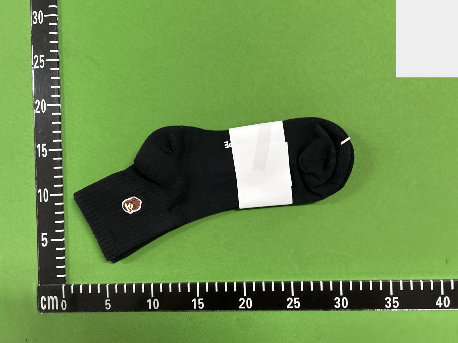 Ape-Graphic Ribbed Socks -2