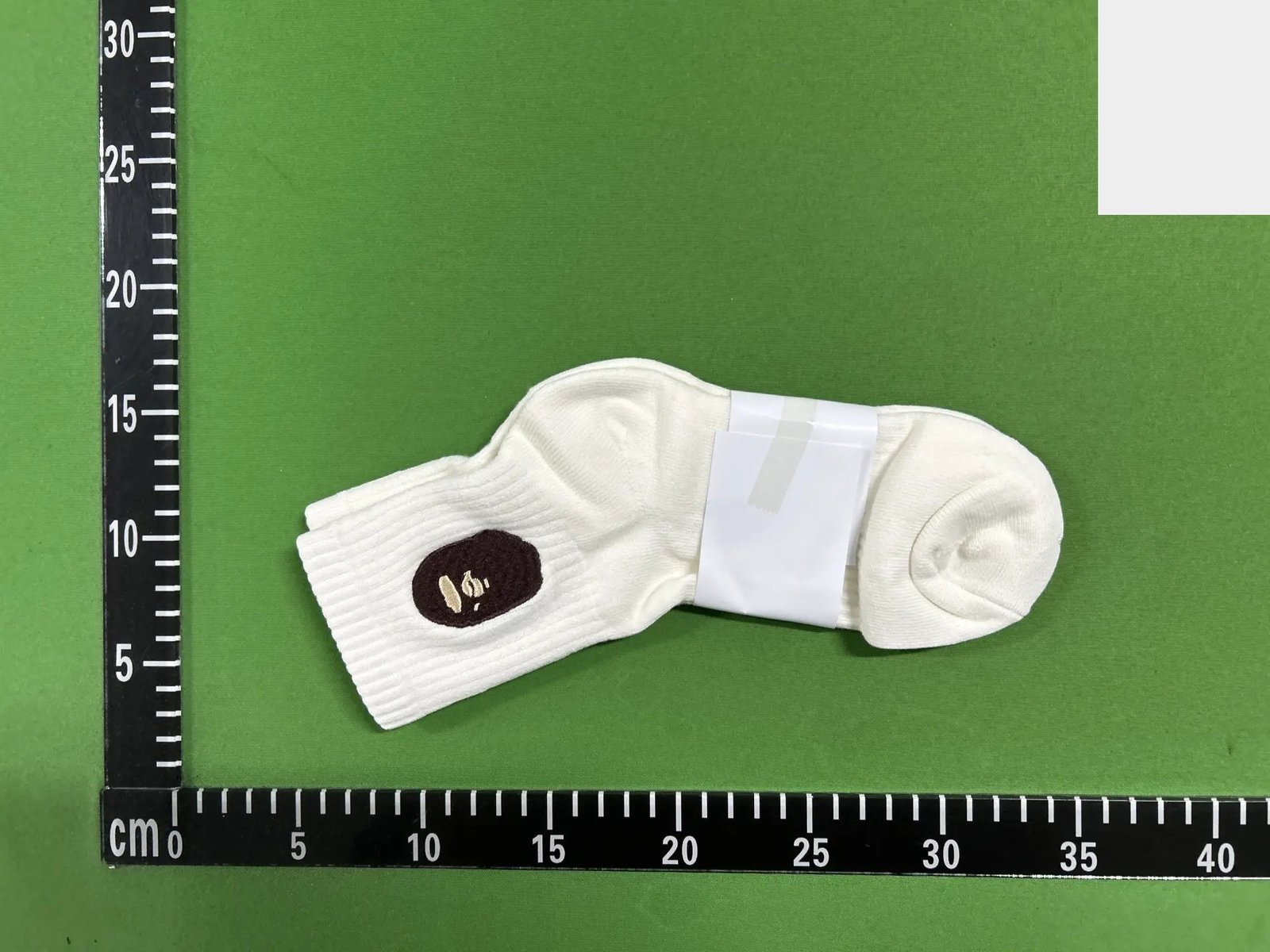 Ape-Graphic Ribbed Socks -5