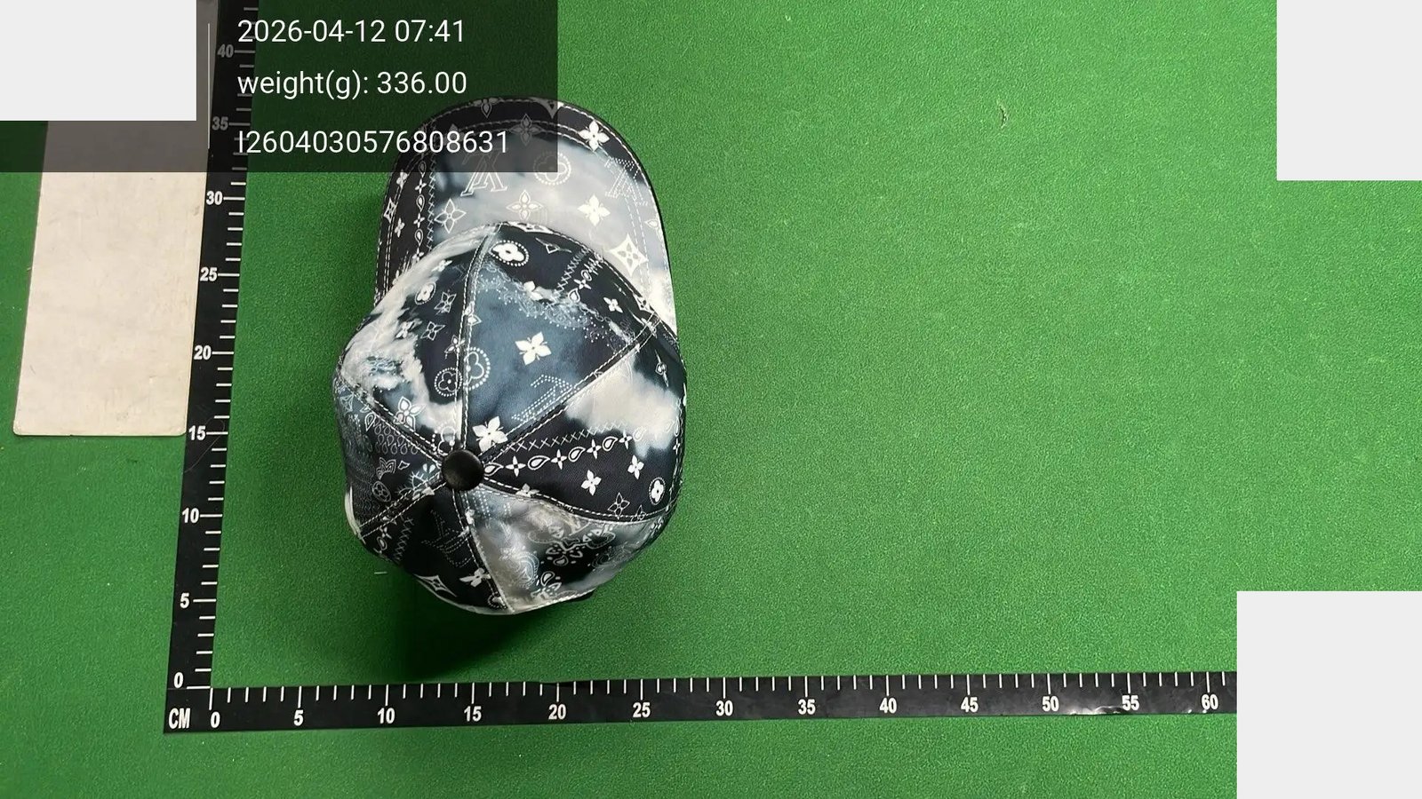 Patterned Baseball Cap -4