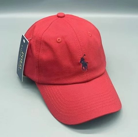 Polo Player Embroidered Baseba