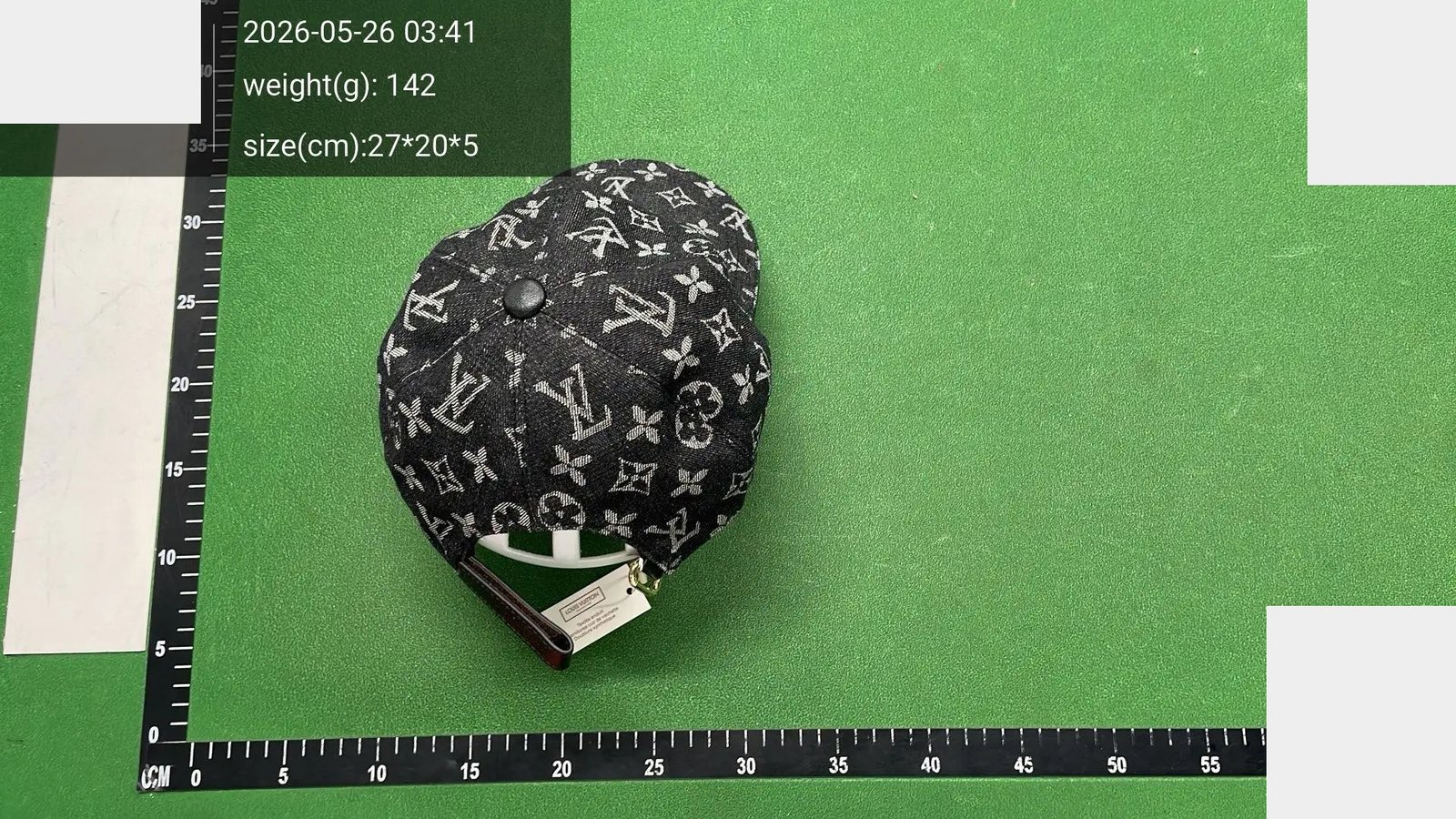 Monogram Baseball Cap -3