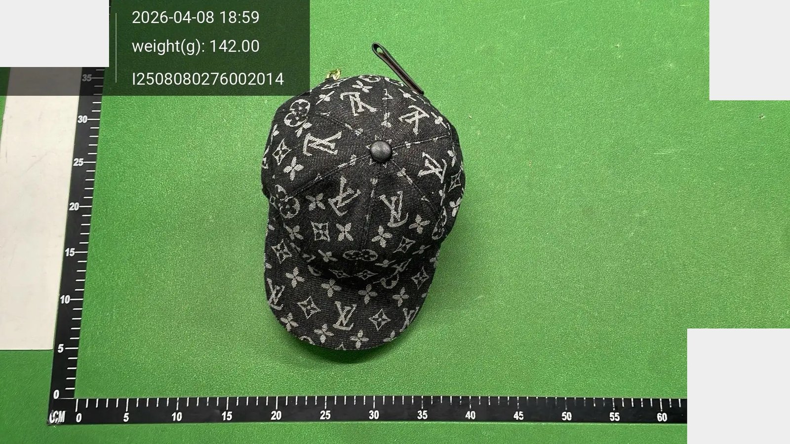 Monogram Baseball Cap -4