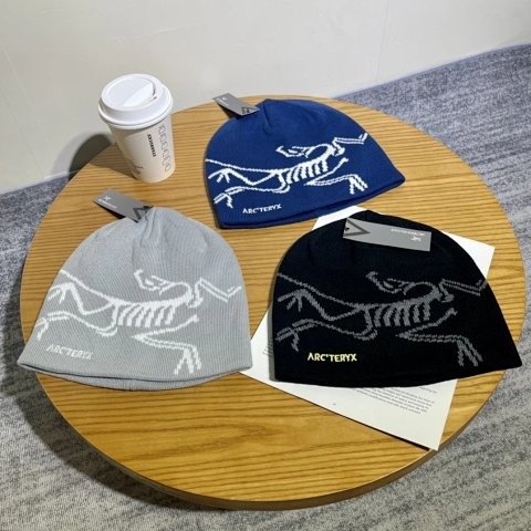 Bird Graphic Knit Beanie