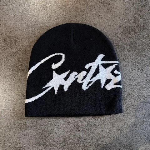 Script Knit Beanie