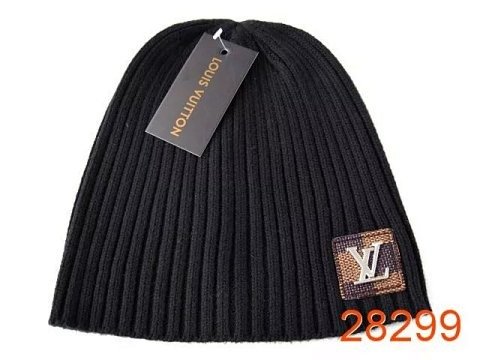 Ribbed Patch Beanie