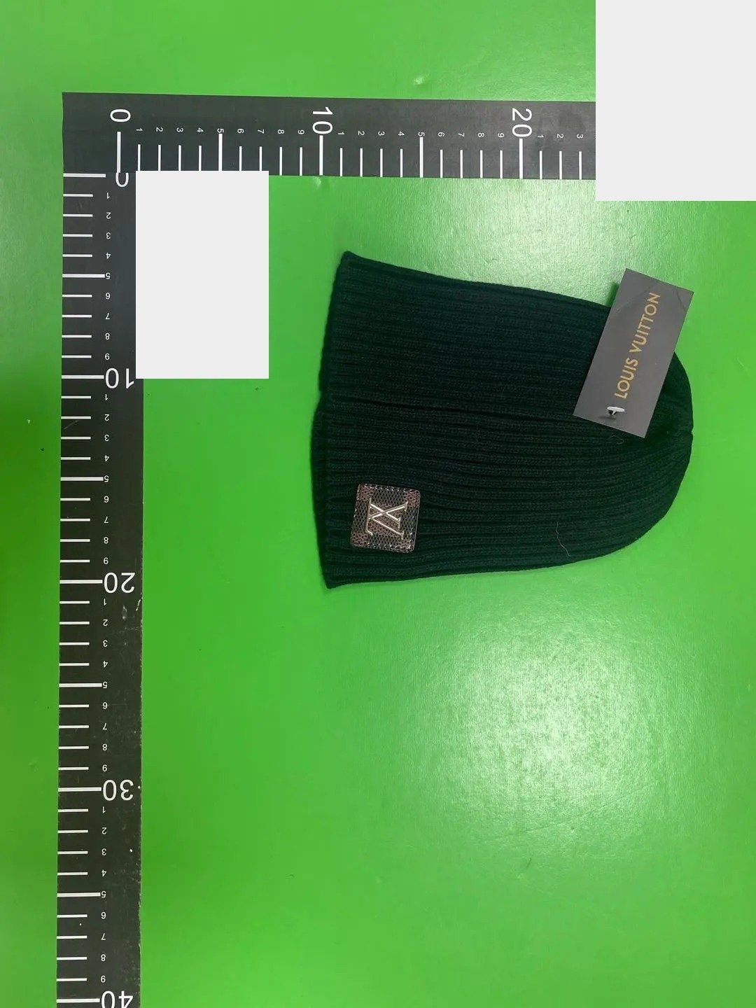 Ribbed Patch Beanie -2
