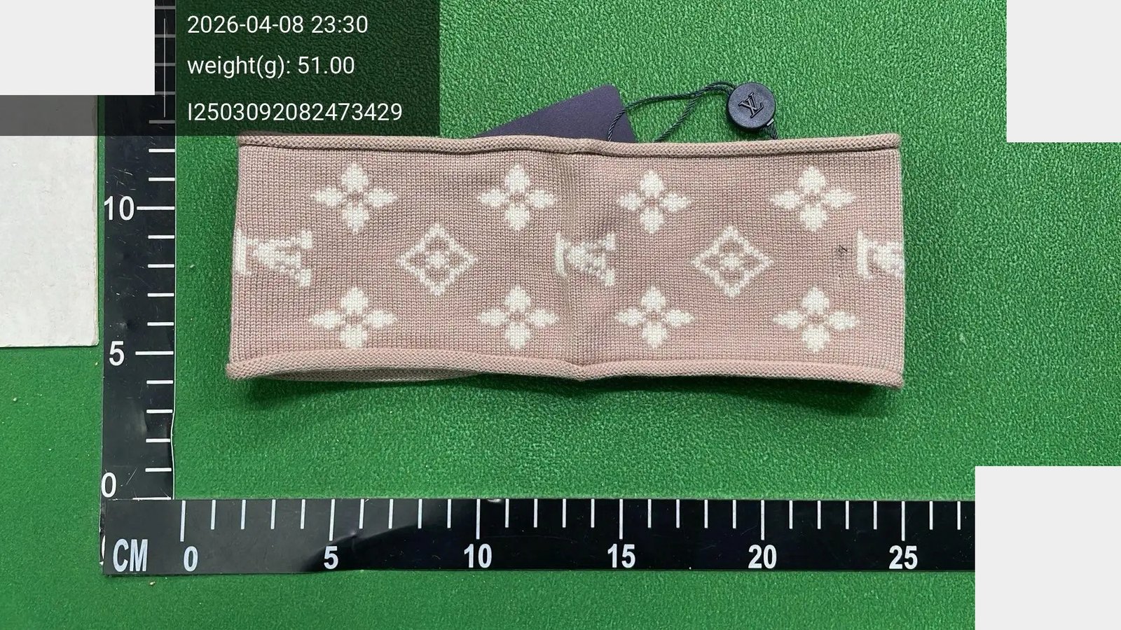 Monogram Knit Headband -2