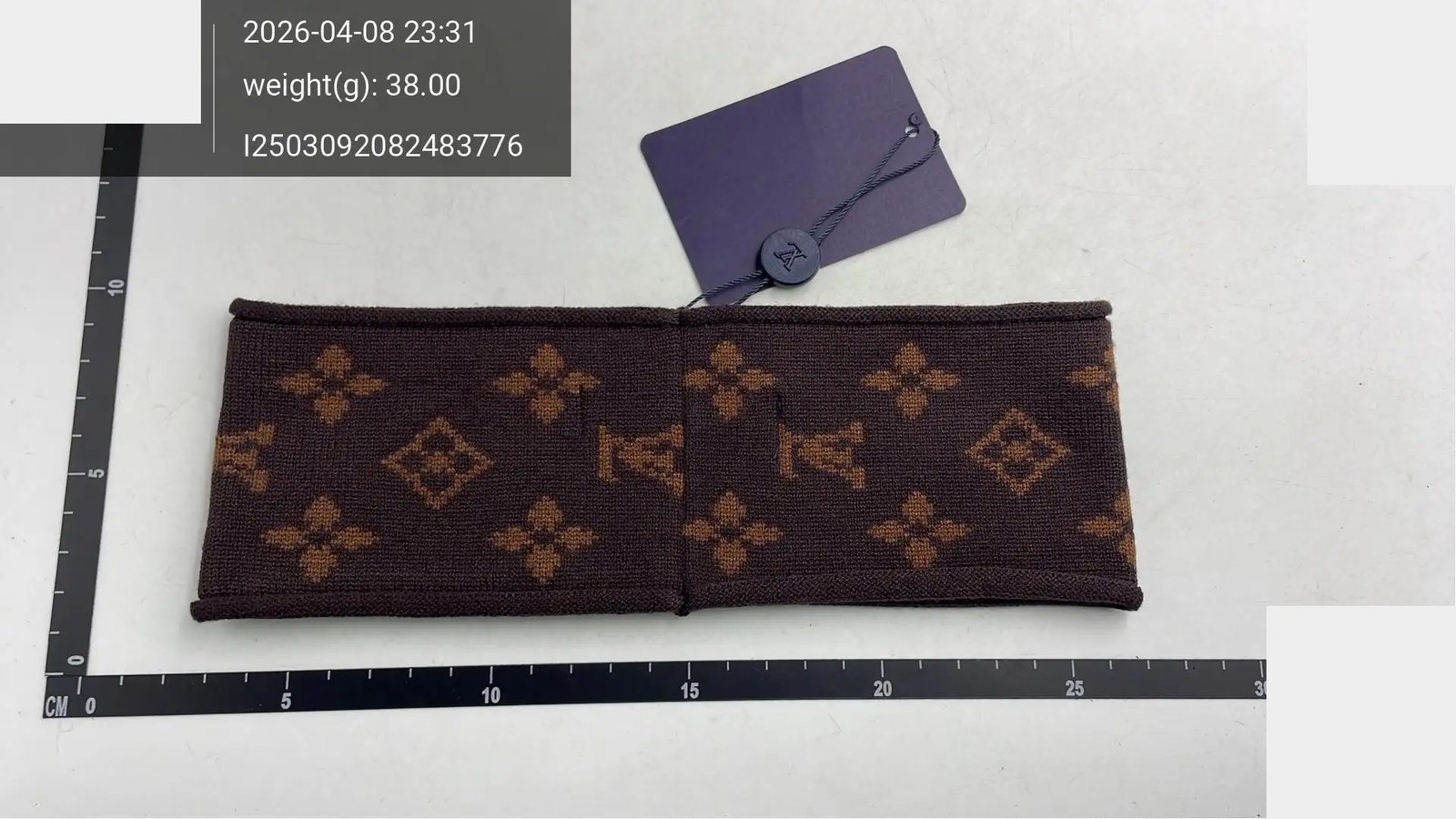 Monogram Knit Headband -3