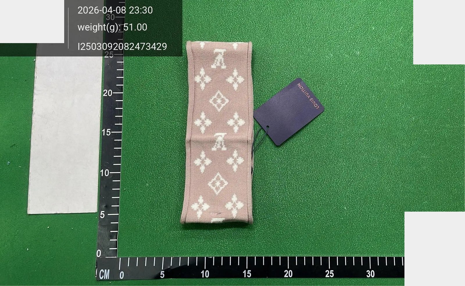 Monogram Knit Headband -6