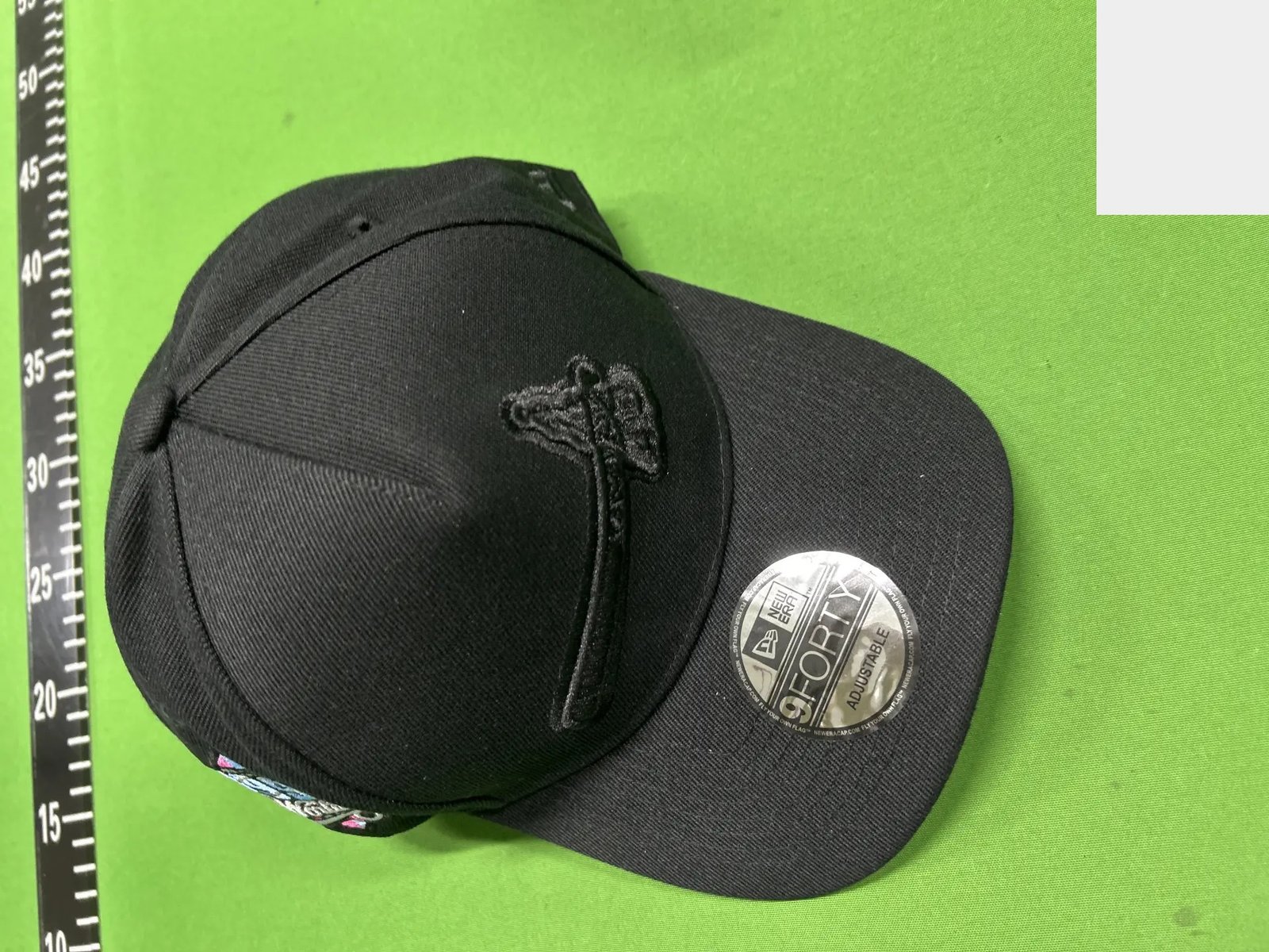 Embroidered Flat-Brim Cap -2