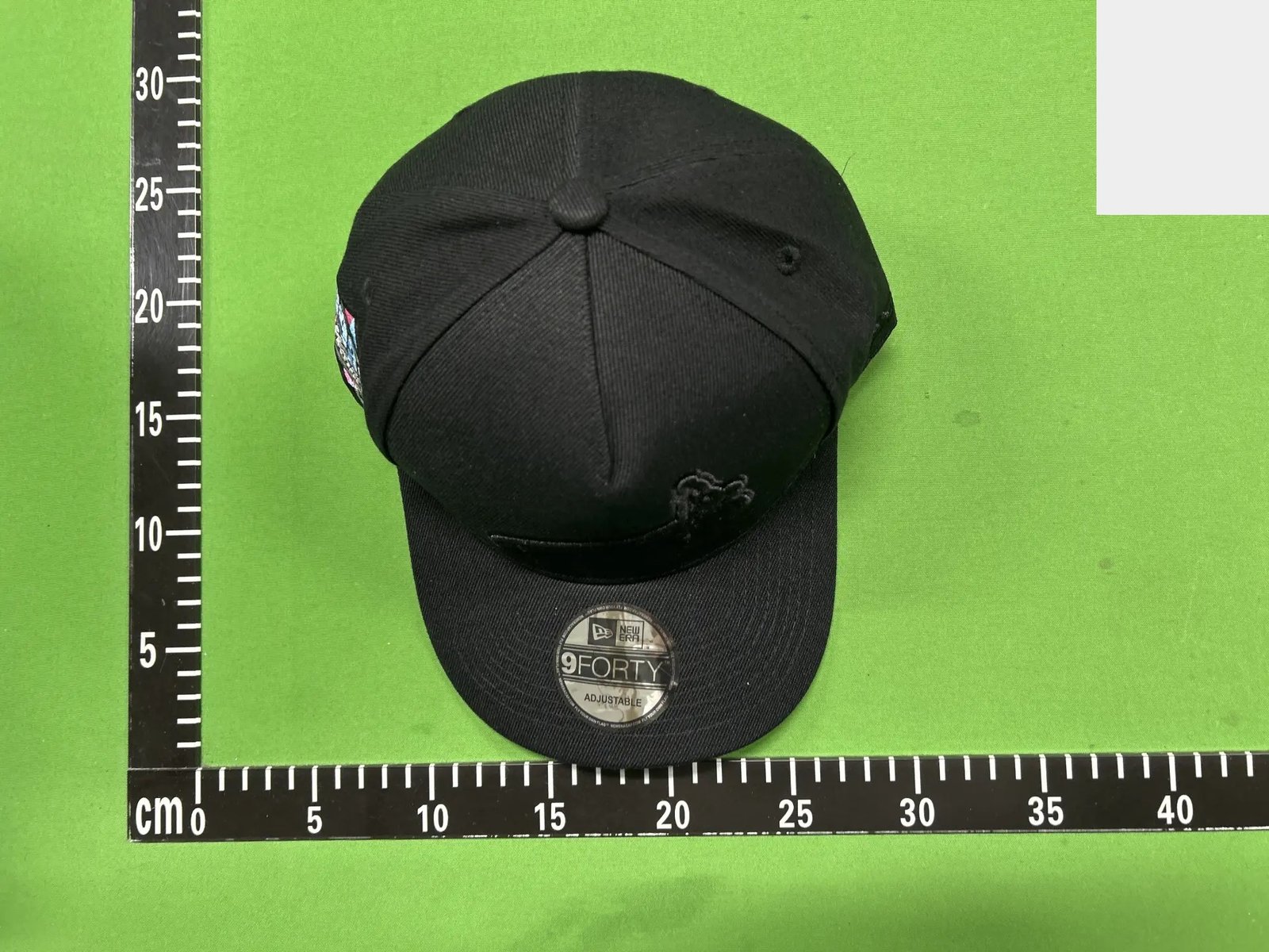 Embroidered Flat-Brim Cap -4