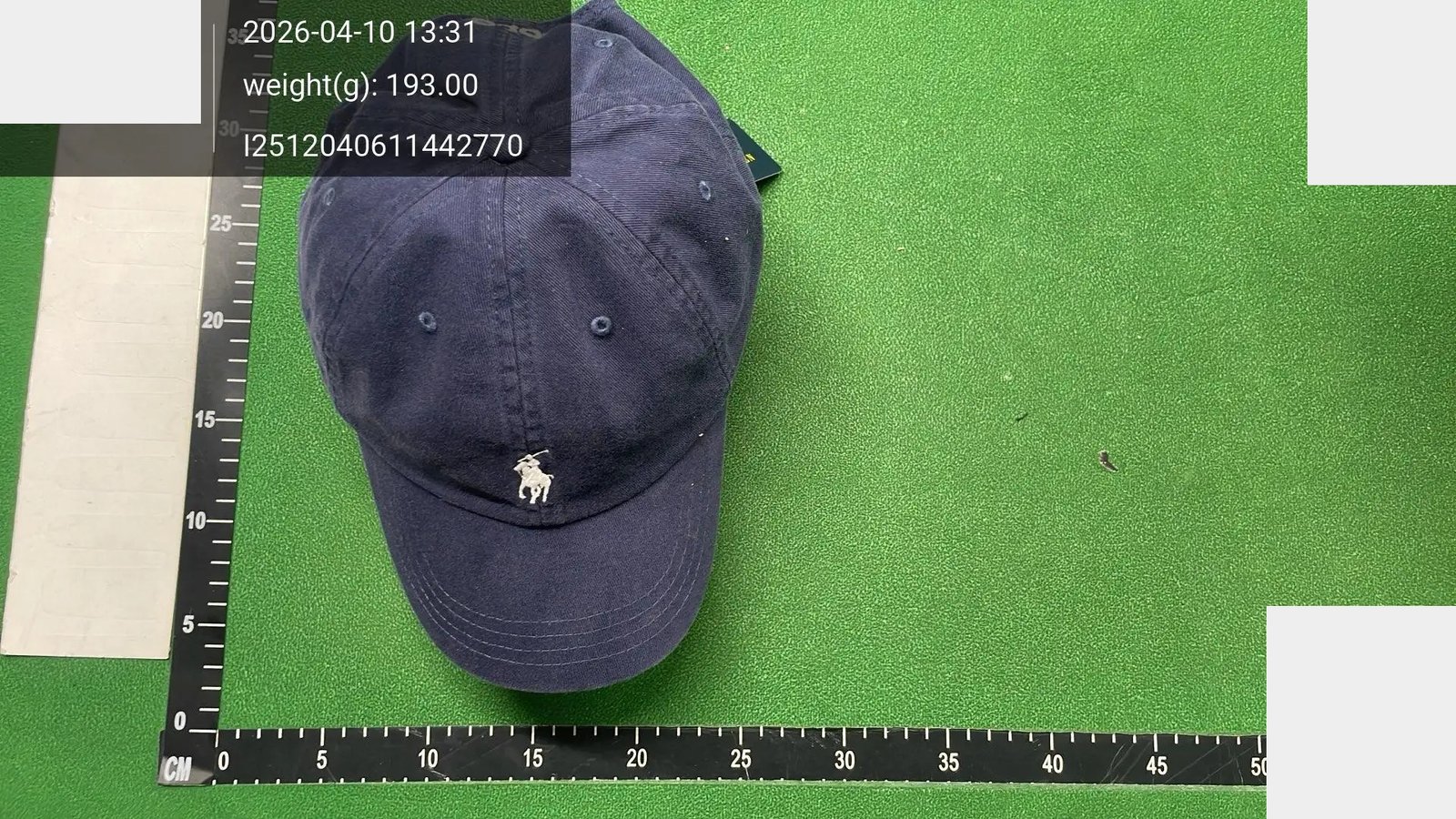 Polo Player Embroidered Baseball Cap -3