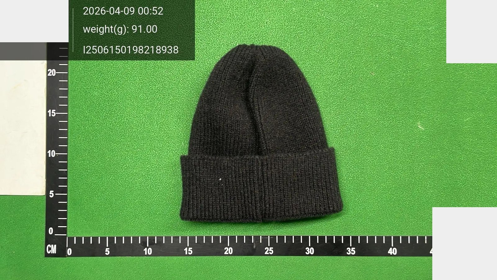 Badge Ribbed Beanie -4