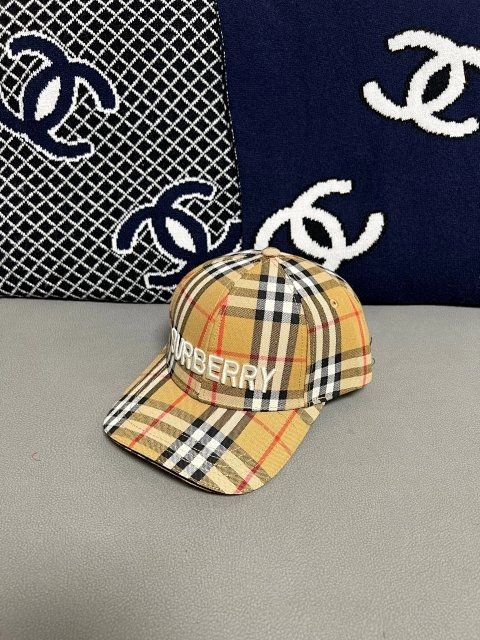 Plaid Embroidered Baseball Cap