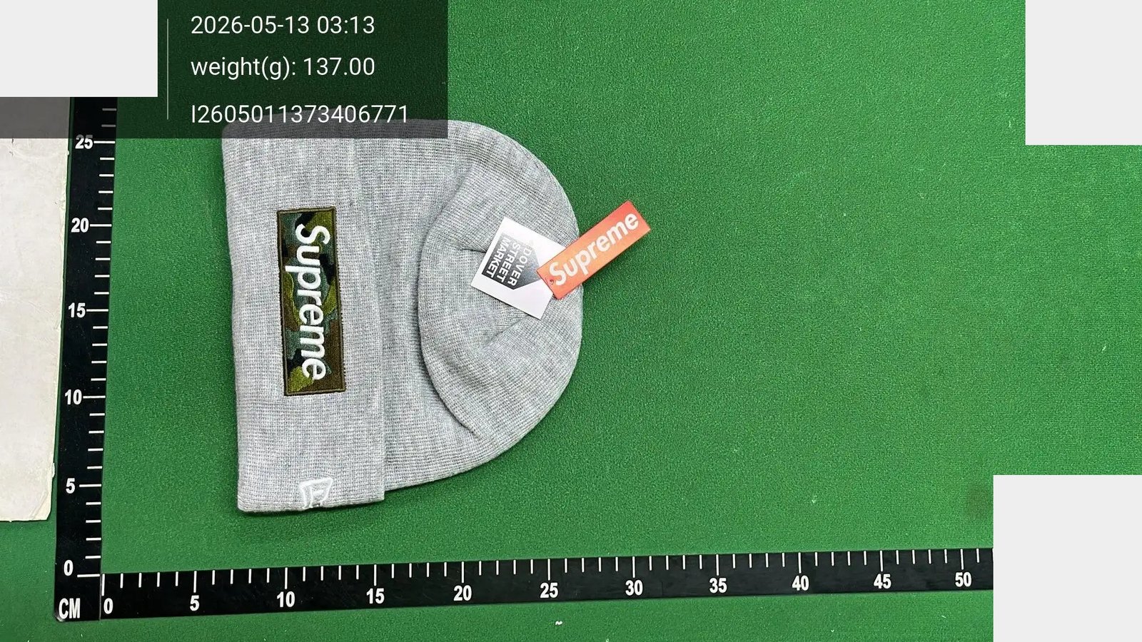 Box Logo Cuff Beanie -3