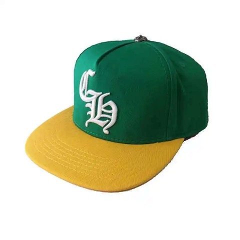 Lettered Flat-Brim Cap