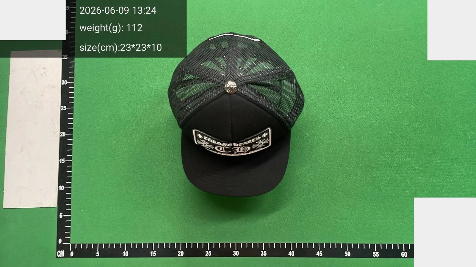 Lettered Flat-Brim Cap -2