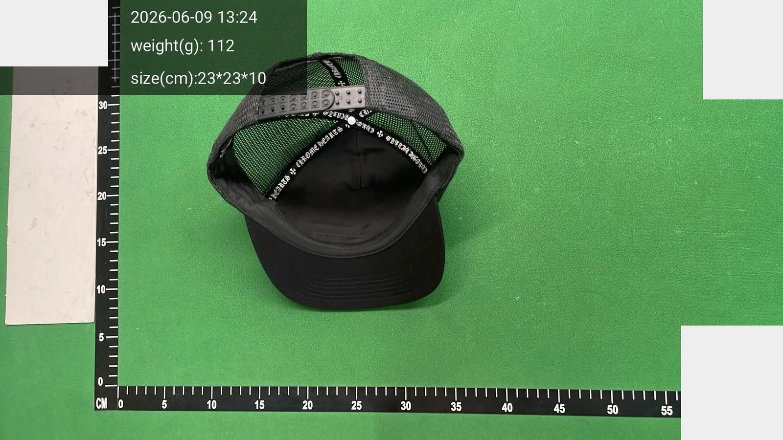 Lettered Flat-Brim Cap -4