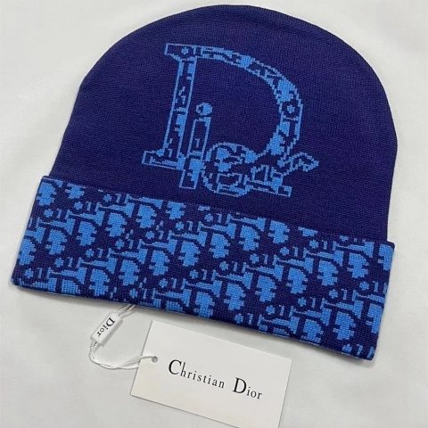 Patterned Cuff Beanie