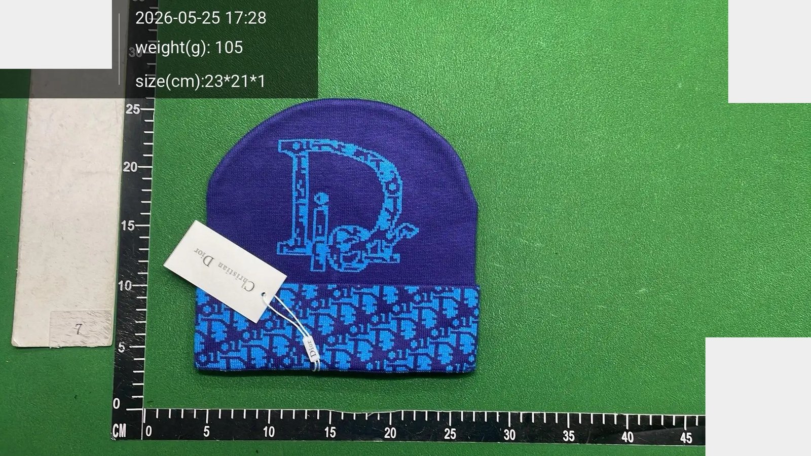 Patterned Cuff Beanie -3