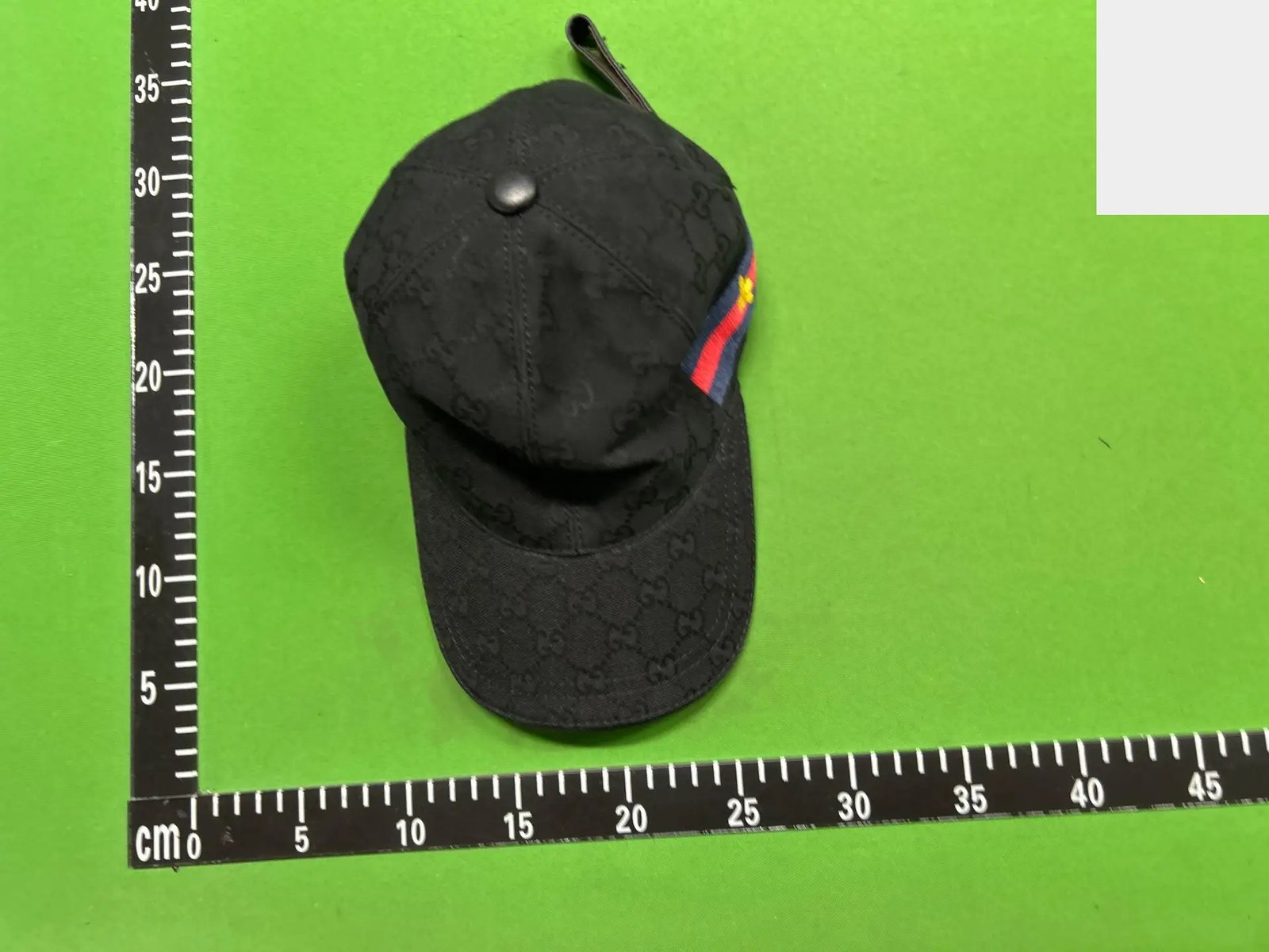 Monogram Embroidered Baseball Cap -3