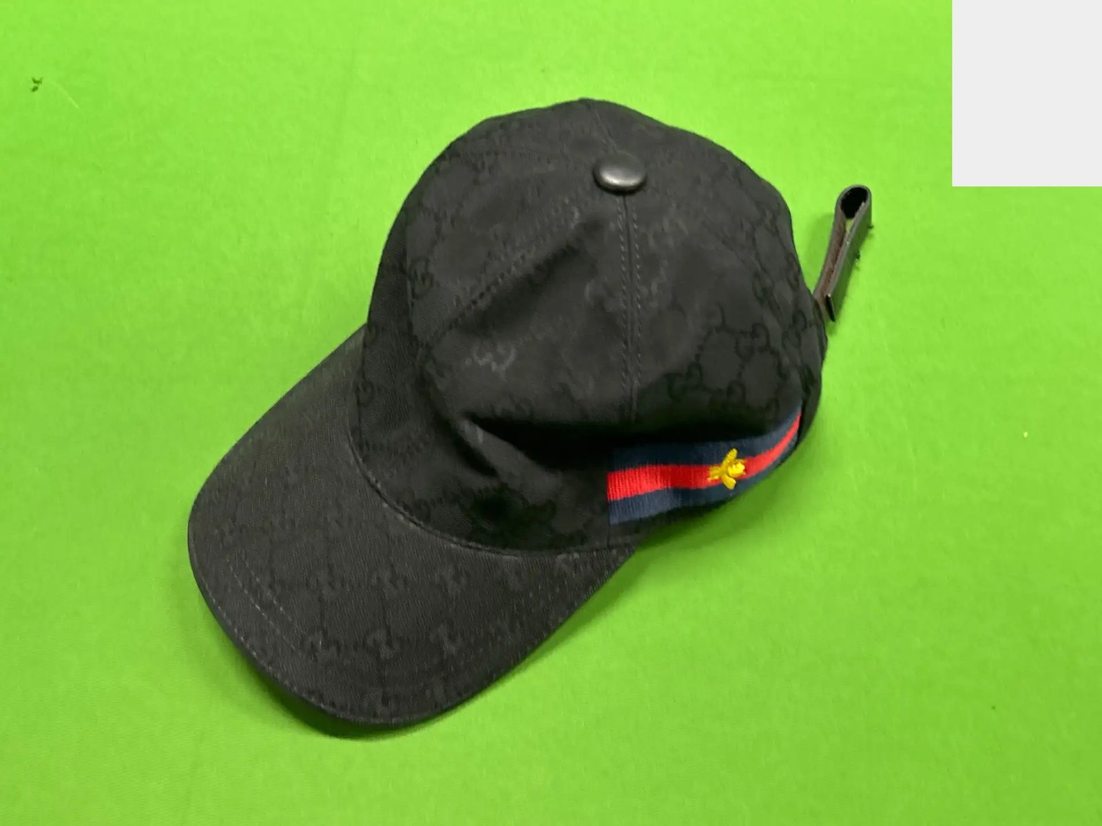 Monogram Embroidered Baseball Cap -4
