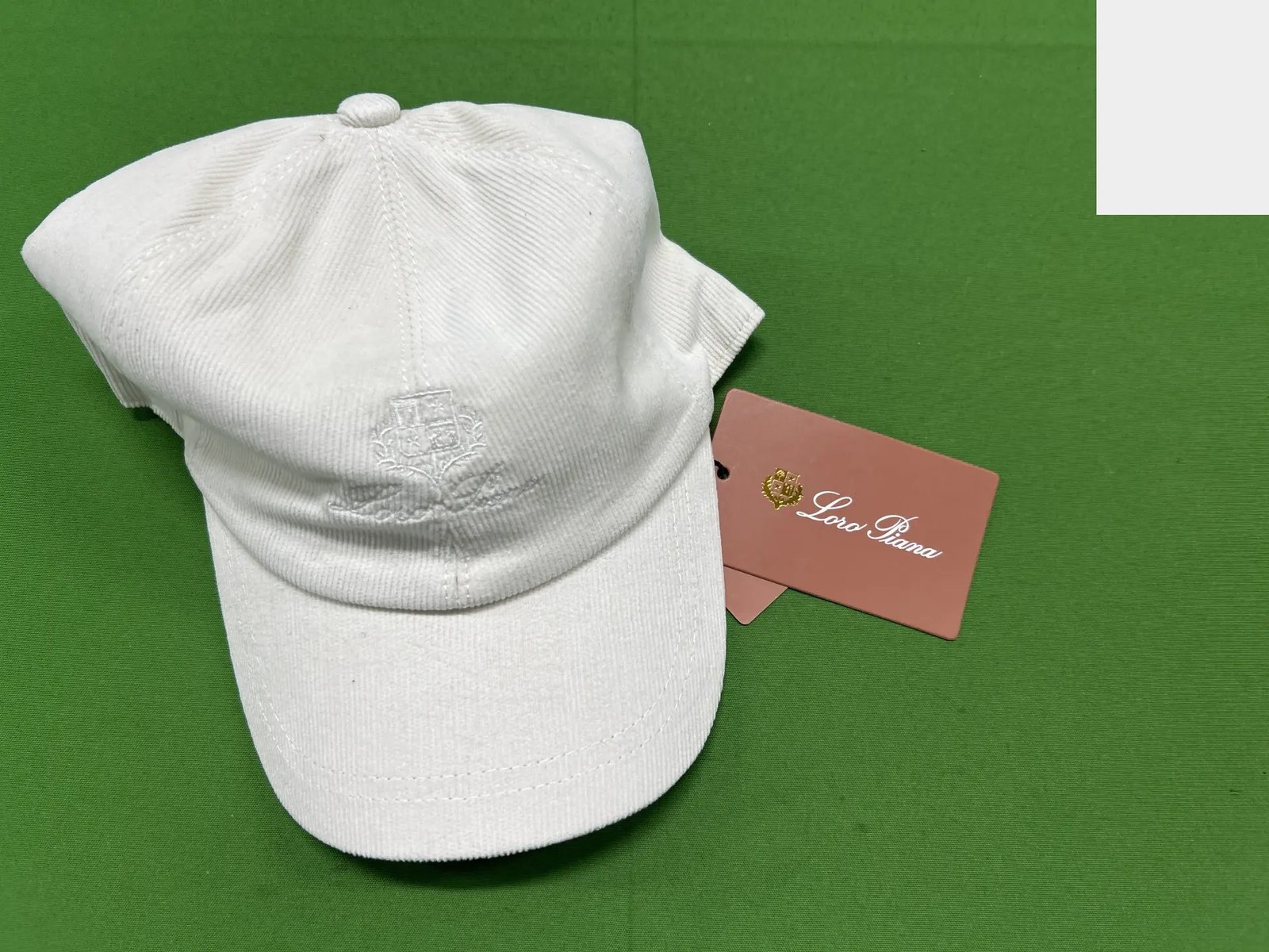 Crest Embroidered Cotton Cap -4