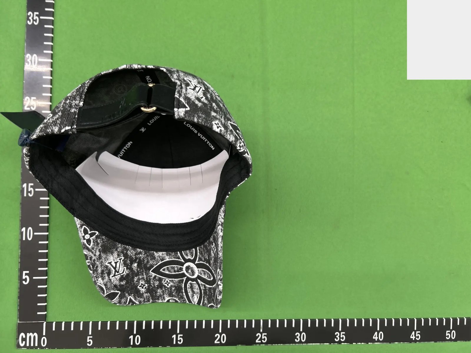 Patterned Monogram Baseball Cap -4