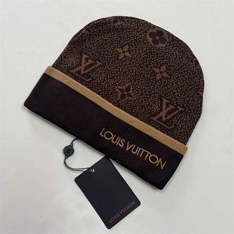 Monogram Knit Beanie