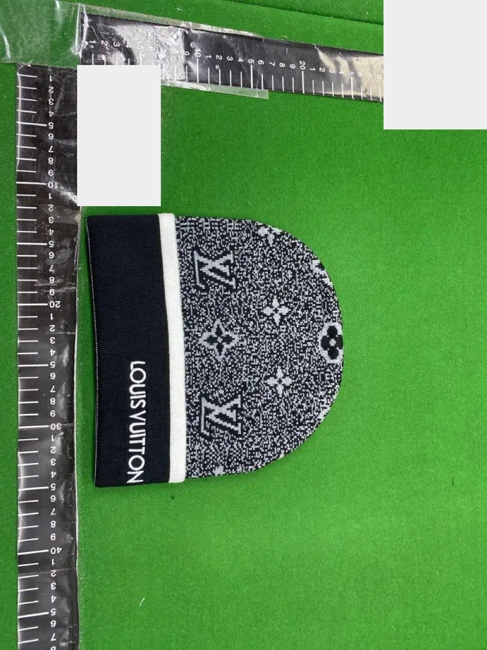 Monogram Knit Beanie -3