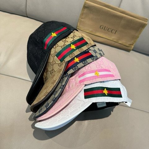 Stripe-Accent Baseball Cap Col