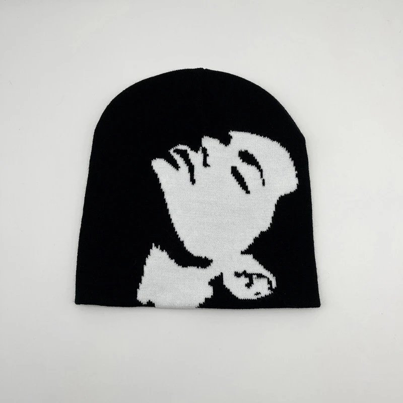 Graphic Knit Beanie