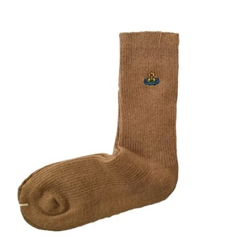 Embroidered Crew Socks