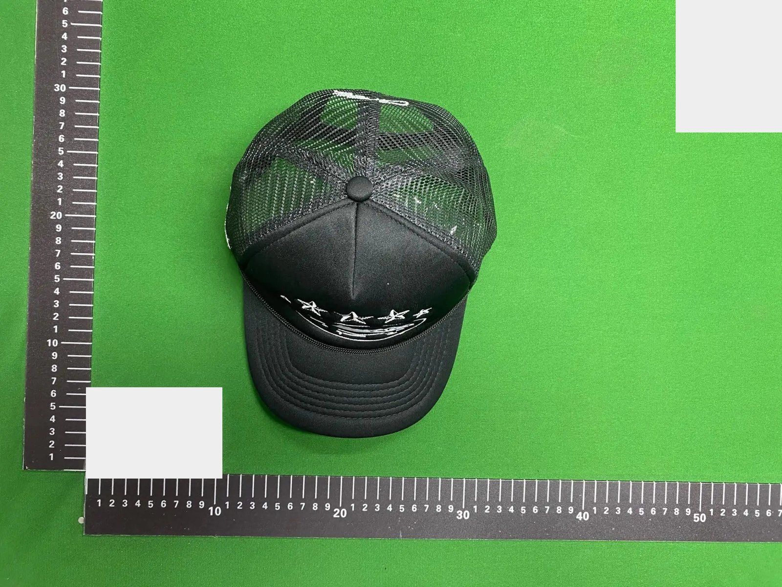 Star Embroidered Trucker Cap -2