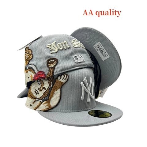 Cartoon Patch Flat-Brim Cap