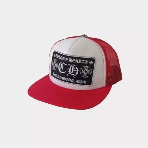 Cross Detail Mesh Trucker Cap